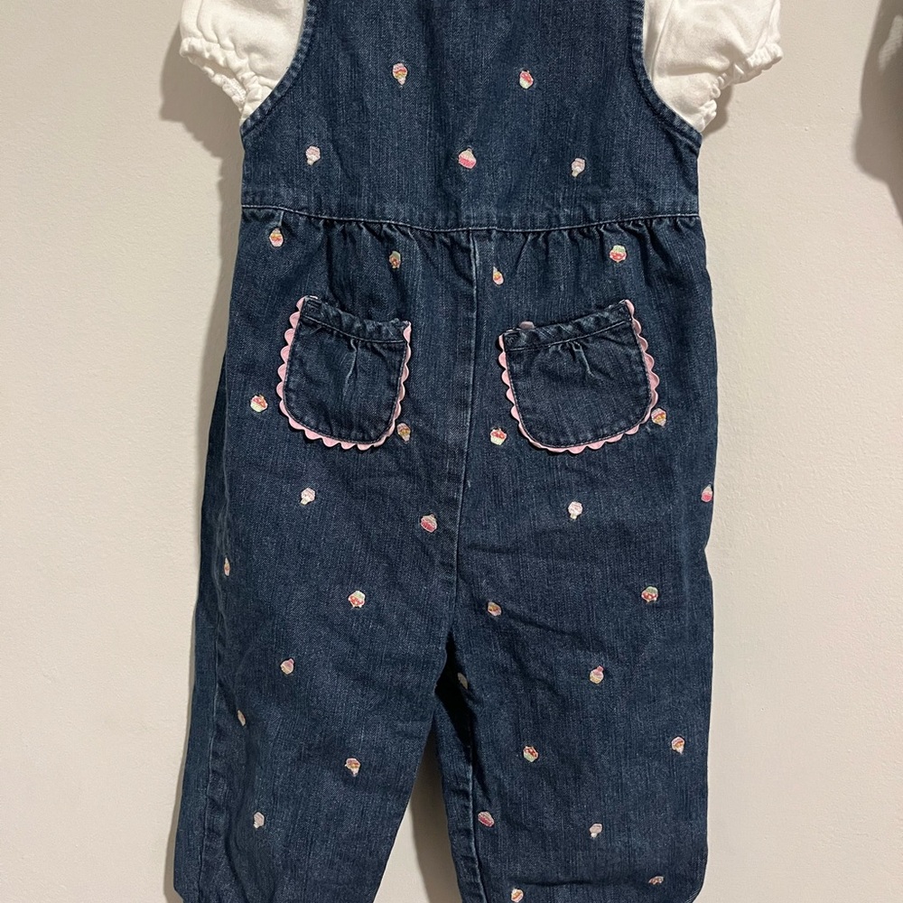 Gymboree Denim Overalls Vintage Y2K
